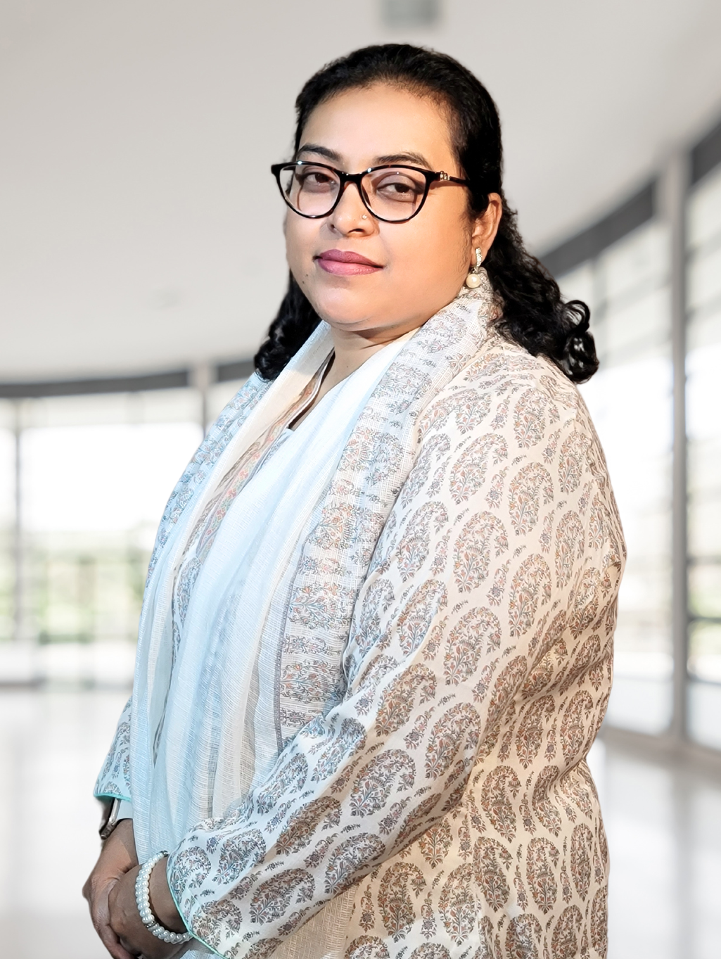 Portrait of a senior manager in a suit